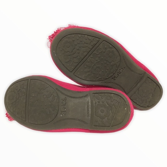 Children's Place flats lace Pom detail Toddler 7 - Picture 5 of 7